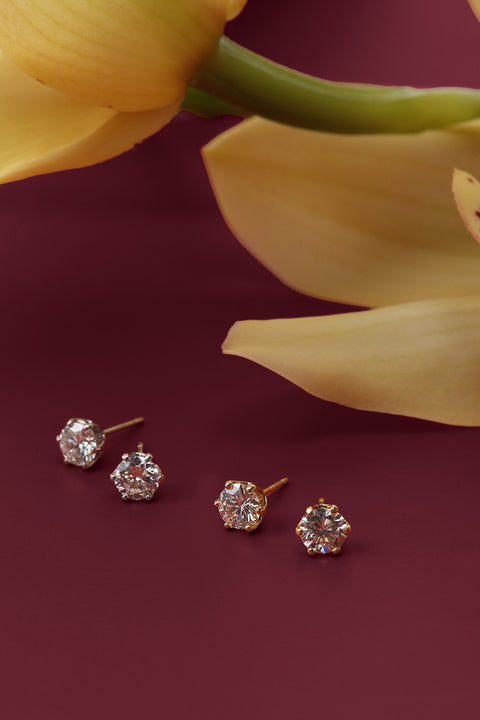 ［受注/12月下旬］Pt900 ダイヤモンド 0.5ct/ピアス(ソーティング付き)