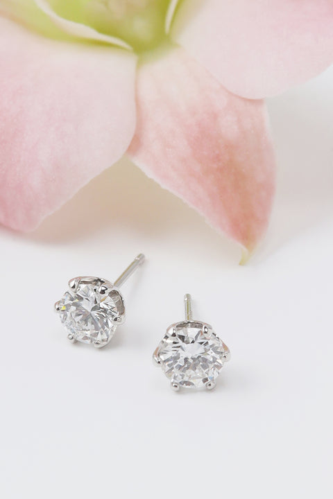 ［受注/12月下旬］Pt900 ダイヤモンド 0.5ct/ピアス(ソーティング付き)