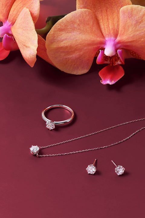［受注/12月下旬］Pt900 ダイヤモンド 0.5ct/リング(ソーティング付き)