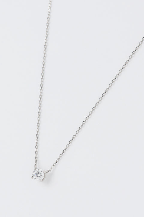 ［受注/12月下旬］Pt900･Pt850 ダイヤモンド 0.3ct/ネックレス(ソーティング付き)