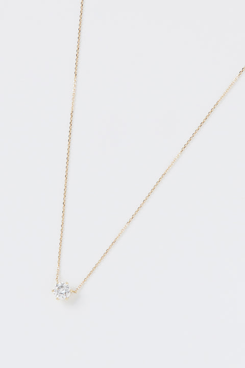 ［受注/12月下旬］K18 ダイヤモンド 0.5ct/ネックレス(ソーティング付き)