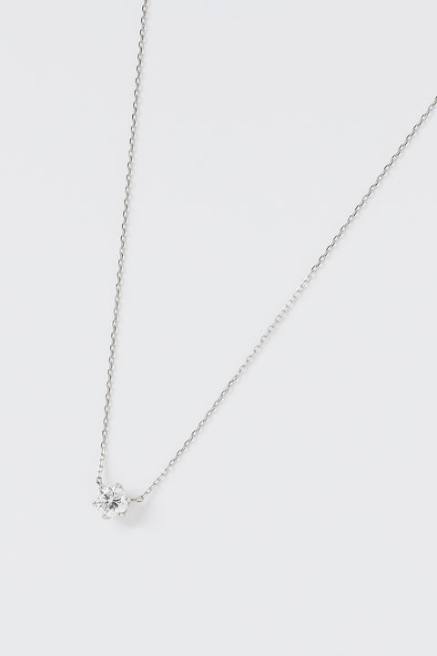 ［受注/12月下旬］Pt900・Pt850 ダイヤモンド 0.5ct/ネックレス(ソーティング付き)