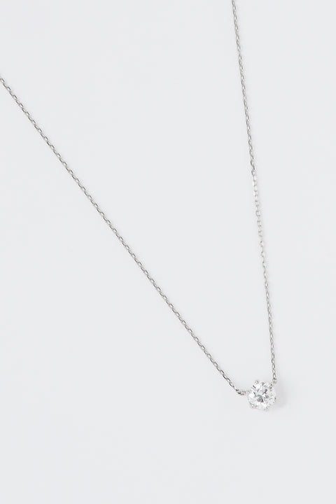 ［受注/12月下旬］Pt900・Pt850 ダイヤモンド 0.5ct/ネックレス(ソーティング付き)