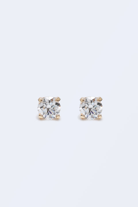 ［受注/12月下旬］K18 ダイヤモンド 0.3ct/ピアス(ソーティング付き)