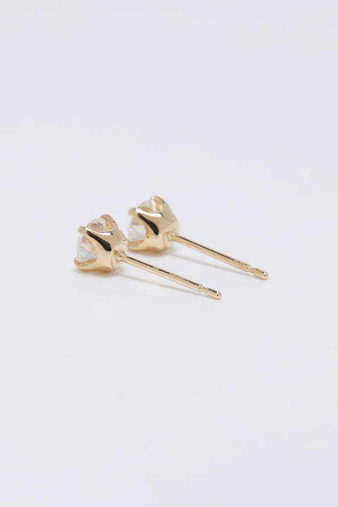 ［受注/12月下旬］K18 ダイヤモンド 0.3ct/ピアス(ソーティング付き)