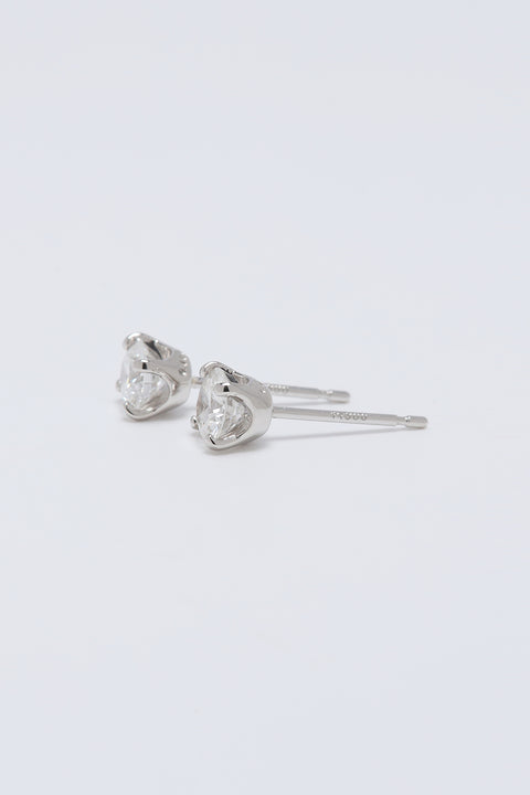 ［受注/12月下旬］Pt900 ダイヤモンド 0.3ct/ピアス(ソーティング付き)