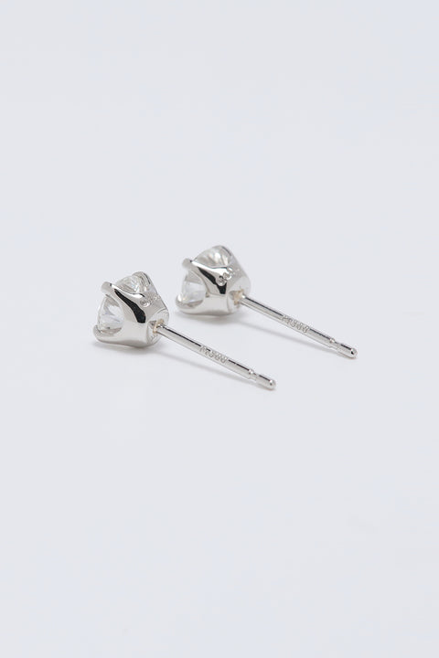 ［受注/12月下旬］Pt900 ダイヤモンド 0.3ct/ピアス(ソーティング付き)