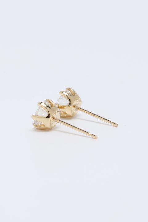 ［受注/12月下旬］K18 ダイヤモンド 0.5ct/ピアス(ソーティング付き)