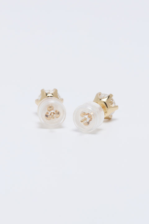 ［受注/12月下旬］K18 ダイヤモンド 0.5ct/ピアス(ソーティング付き)