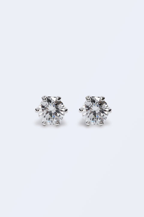 ［受注/12月下旬］Pt900 ダイヤモンド 0.5ct/ピアス(ソーティング付き)