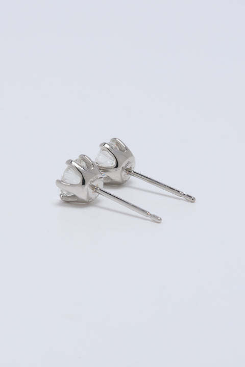 ［受注/12月下旬］Pt900 ダイヤモンド 0.5ct/ピアス(ソーティング付き)