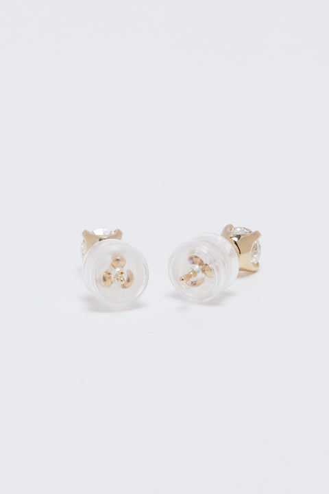 ［受注/12月下旬］K18 ダイヤモンド 0.3ct/ピアス(ソーティング付き)