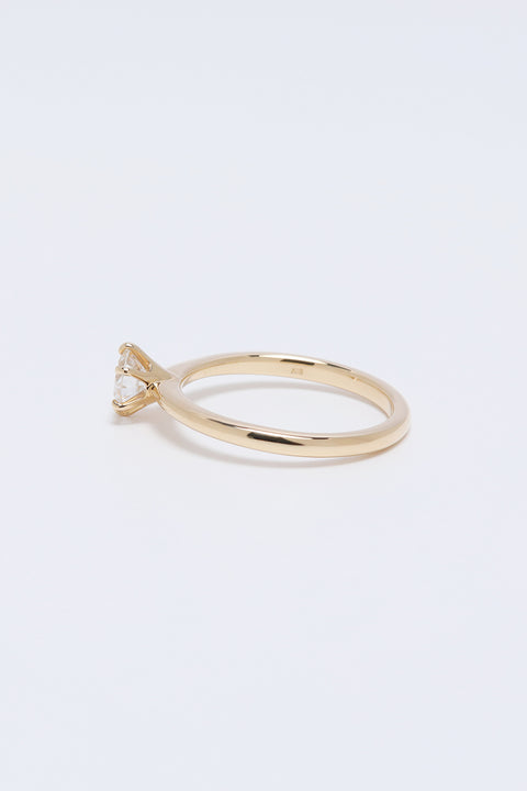 ［受注/12月下旬］K18 ダイヤモンド 0.5ct/リング(ソーティング付き)