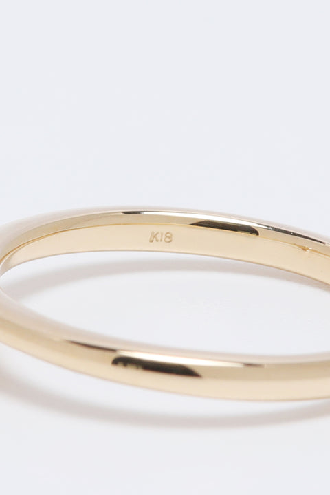 ［受注/12月下旬］K18 ダイヤモンド 0.5ct/リング(ソーティング付き)