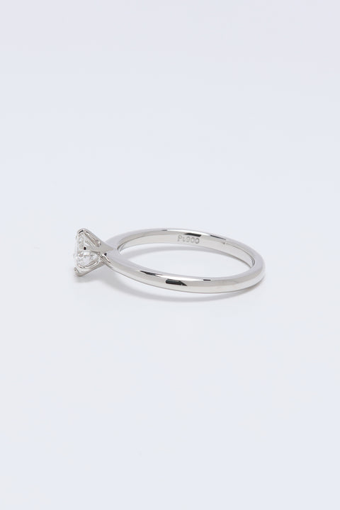 ［受注/12月下旬］Pt900 ダイヤモンド 0.5ct/リング(ソーティング付き)