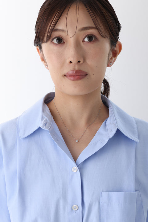 ［受注/12月下旬］Pt900･Pt850 ダイヤモンド 0.3ct/ネックレス(ソーティング付き)