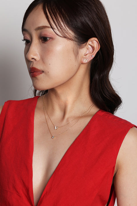 ［受注/12月下旬］K18 ダイヤモンド 0.5ct/ネックレス(ソーティング付き)